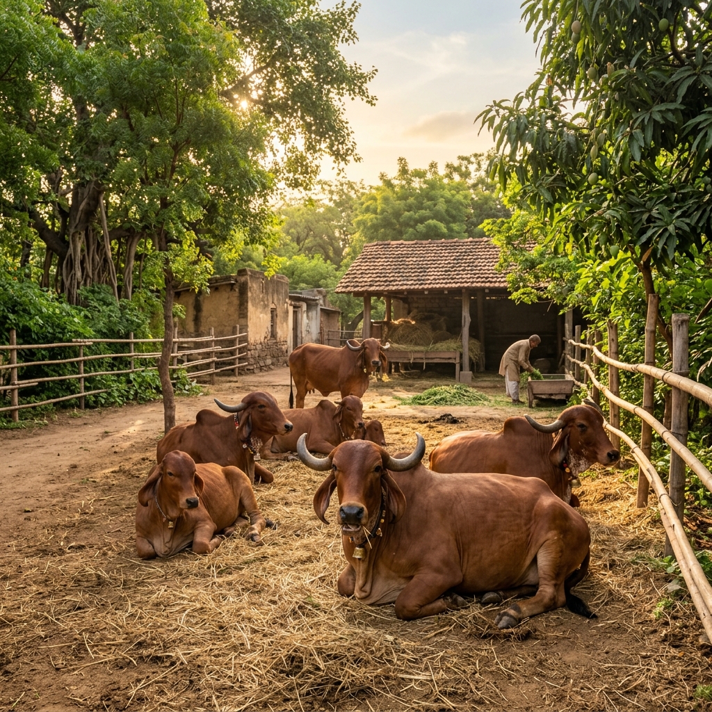 GAU SEVA (Service of Cows)